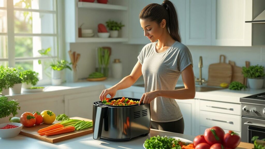 Manger sain facilement l'airfryer, ton allié du quotidien